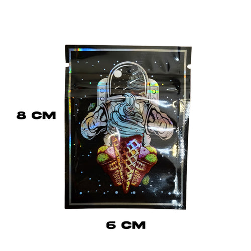 Bolsa Mylar 6 x 8 cm – Mix de Diseños 100 unidades